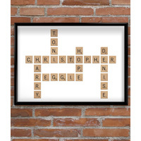 Crossword Style Word Print