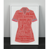Director Of Nursing Personalised Word Art Gift