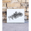 Dumfriesshire Personalised Word Art Map