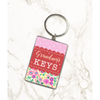 Grandmas Keys - Metal Keyring - Gift for Grandma