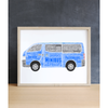 Minibus Word Art - Personalised Minibus Driver Gift