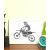 Motocross Bike Word Art Gift