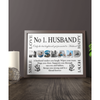 No 1 Husband Personalised Photo Gift