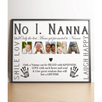 No 1 NANNA Personalised Photo Gift