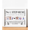 No 1 STEP MUM Personalised Photo Gift