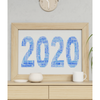 Personalised 2020 Word Art Print