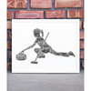 Personalised Female Curler Word Art Gift