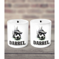 Personalised Football Money Box - Add Any Name