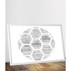 Personalised Football Word Art