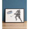 Personalised Ice Hockey Word Art
