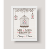 Personalised Love Birds Print