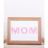 Personalised MOM Word Art Gift