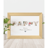 Personalised PAPPY Photo Collage Frame Gift
