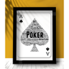 Personalised Poker Player Word Art Gift