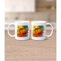 Personalised Superhero Mug - Any Name