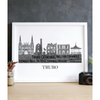 Personalised Truro Skyline Word Art Picture