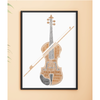 Personalised Violin Player Word Art Gift