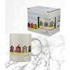 Portside Seaside Collectable Porcelain Mug - Beach hut