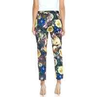 Darling Layla Floral Printed Cigarette Trousers in Orchid