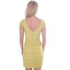 Darling Marissa V Back Lace Dress in Lime