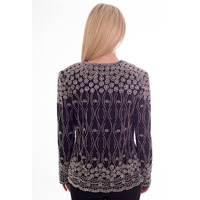 Virgos Lounge Ari Embellished Jacket in Black