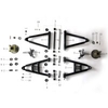 Pentora 125cc Quad Bike Complete Front Wheel Hub