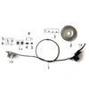 Pentora 125cc Quad Bike Complete Rear Brake System