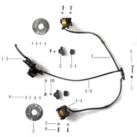 Pentora 125cc Quad Bike Front Brake Disc