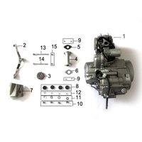 Pentora 125cc Quad Bike Gear Lever