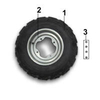 Pentora 250cc Quad Bike Front Tyre 20x7.00-10