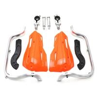 Pit Bike Reinforced Hand Guards Orange