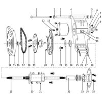 T-Max Roughrider 1000w Quad Bike 36v Motor Sprocket