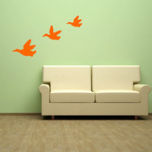 Flying Duck Wall Stickers