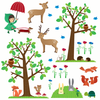 Woodland Wall Stickers