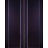 Forli Wenge Flush Door Pair with Aluminium Inlay,  Prefinished