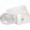Regent Croc Fitted Golf Belt White AW14