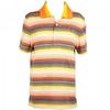 Roadmap Stripe Golf Shirt Gold Fusion JNR AW14