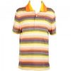 Roadmap Stripe Golf Shirt Gold Fusion JNR AW14