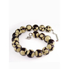 Brown & cream Jackie Brazil Necklace