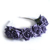 Crown and Glory Aubergine Whole Lotta Rosie Headband