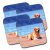 Personalised Coaster Set with holder