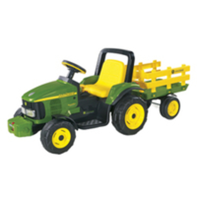 12 Volt John Deere Electric
Ride-On Tractor & Trailer