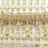 Florentia Beaded Fringe - 74mm Gold