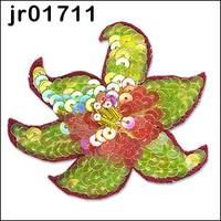 Green sequin orchid