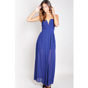 TFNC Nelle Plunge Maxi Dress