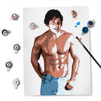 Paint a Hunk By Numbers