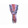 Purple Stripe Glitter Pattern Fashion Scarf Wrap
