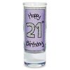 21st Birthday Shot Glass