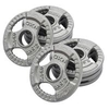 Tri Grip Cast Iron Olympic Weight Plates - 8 x 2.5kg