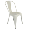 White Dining Chair Tolix Style Xavier Pauchard